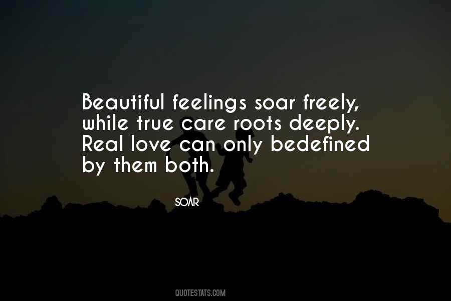 Quotes About True Feelings Of Love #877823