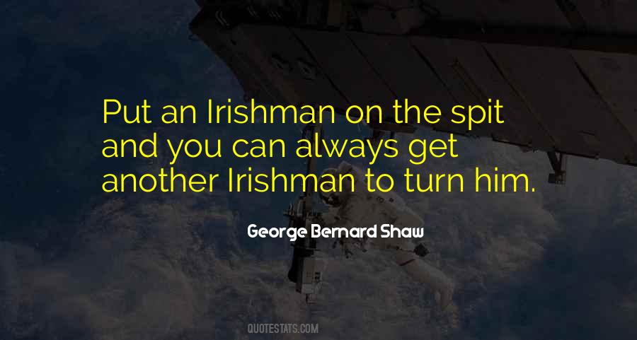 Irishman's Quotes #1292639