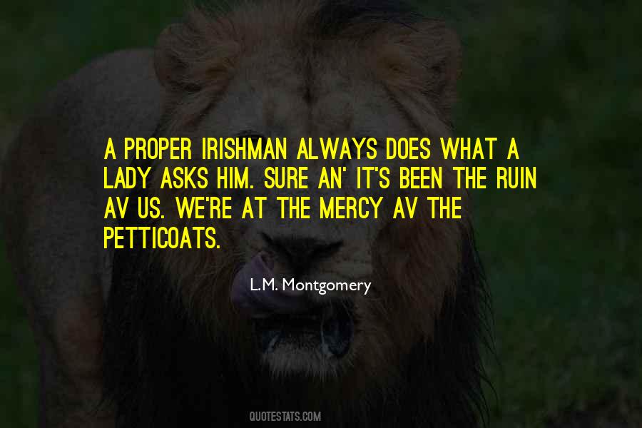 Irishman's Quotes #1779803