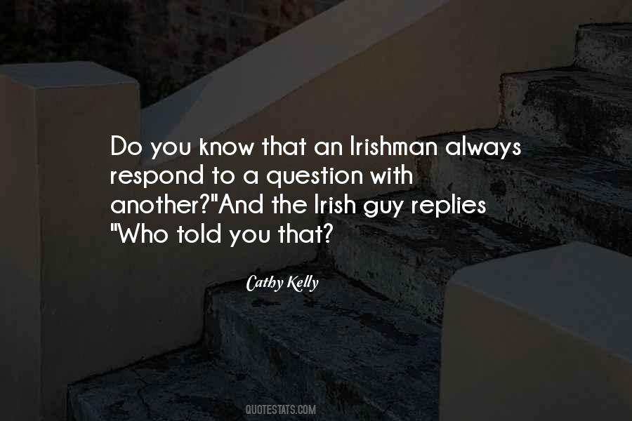 Irishman's Quotes #3276