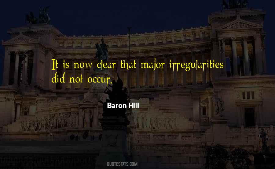 Irregularities Quotes #1719314