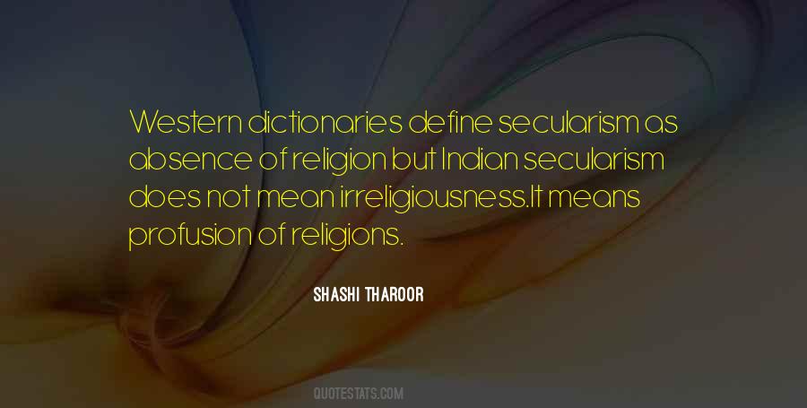 Irreligiousness Quotes #519171