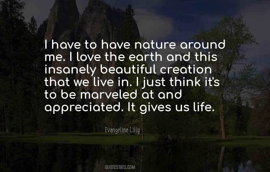 Quotes About Nature And Life #74190