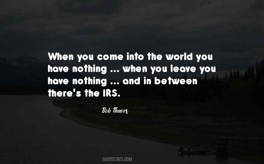 Irs'll Quotes #863589