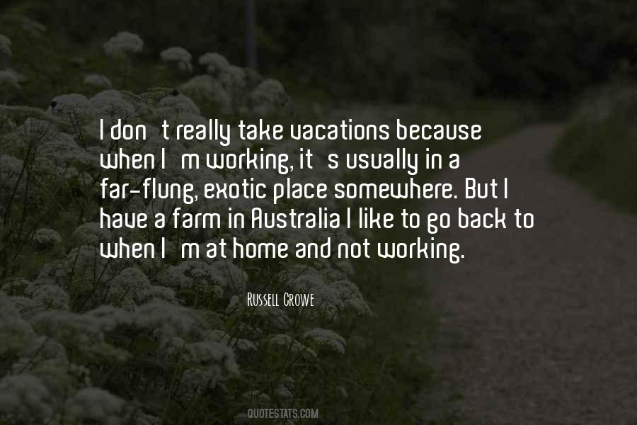 Quotes About Go Back Home #108991