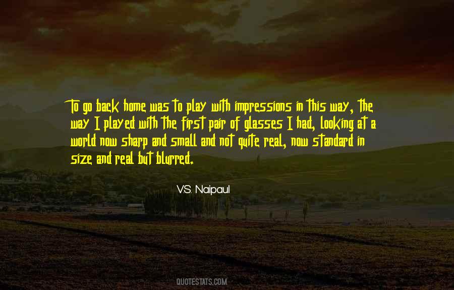 Quotes About Go Back Home #685734