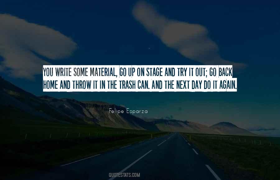 Quotes About Go Back Home #725151