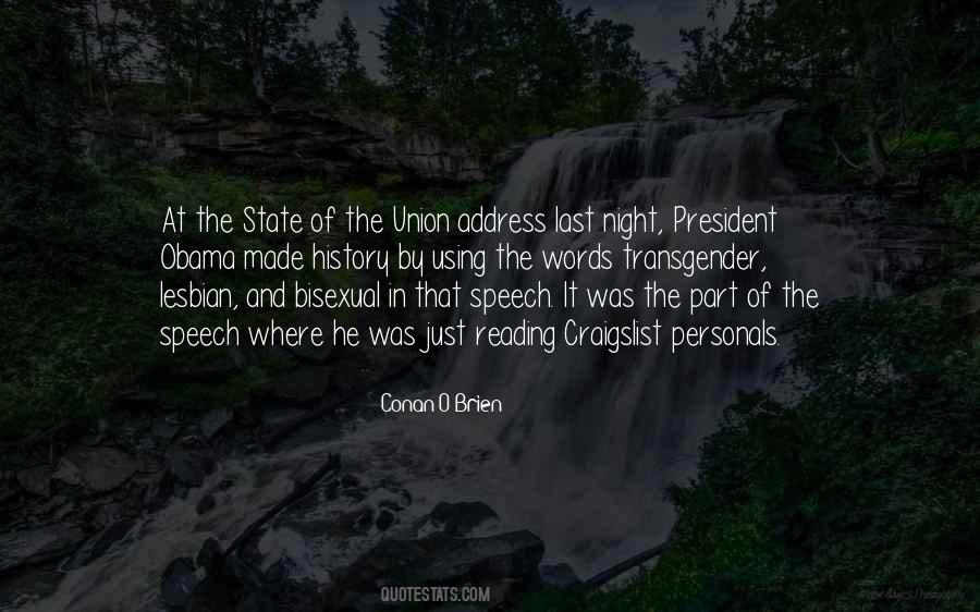 Quotes About State Of The Union #1416468