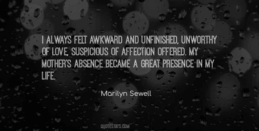 Quotes About Absence Of Mother #548632