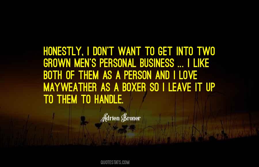 Quotes About Mayweather #375320