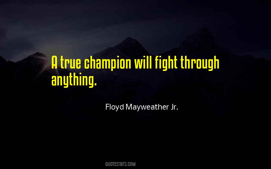 Quotes About Mayweather #92148