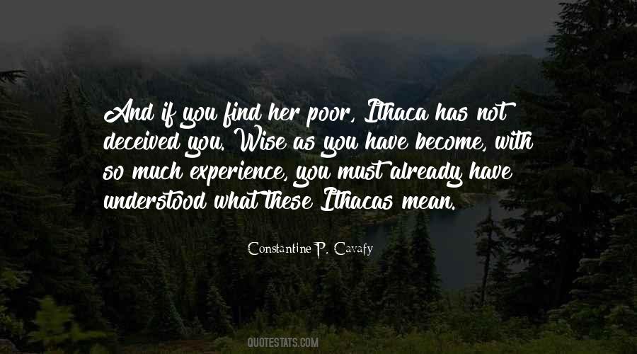 Ithacas Quotes #1231114