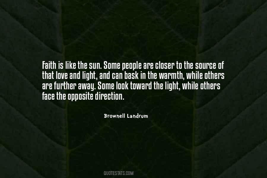 Quotes About The Sun In Your Face #522415