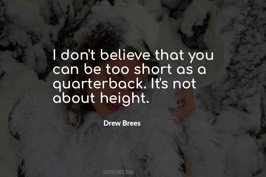 Quotes About Height Short #127168