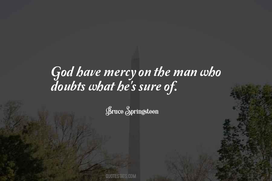 Quotes About The Mercy Of God #222274