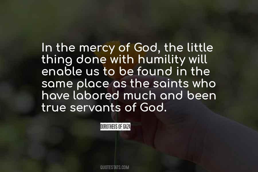 Quotes About The Mercy Of God #259692