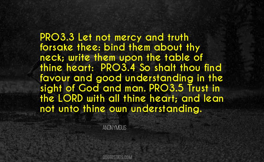 Quotes About The Mercy Of God #296663