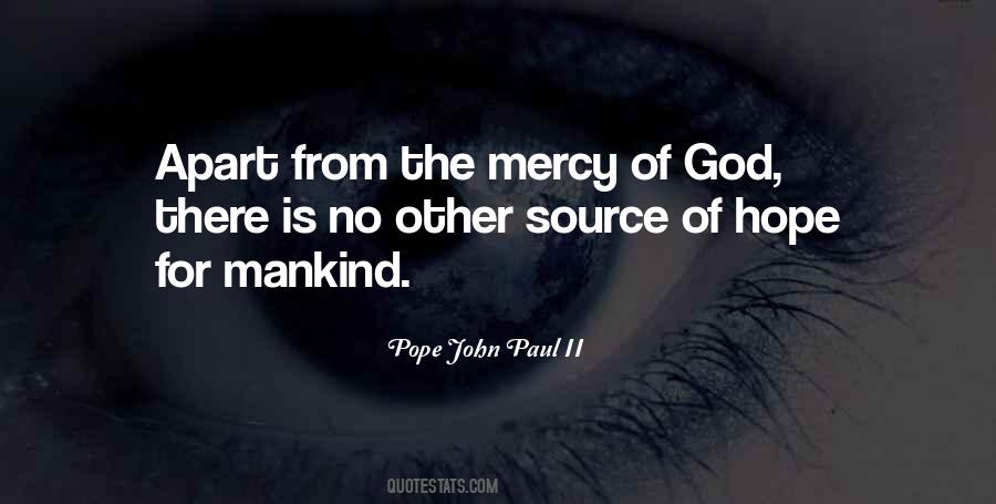 Quotes About The Mercy Of God #3288