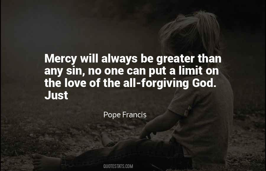 Quotes About The Mercy Of God #62206