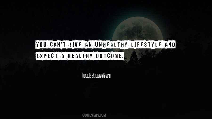 Quotes About Living Healthy Lifestyle #99503