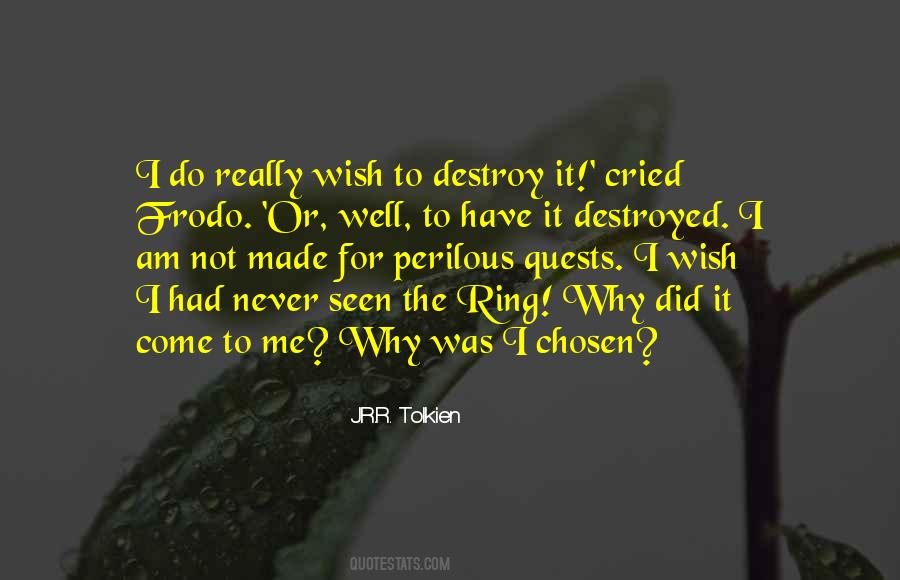 Quotes About The Fellowship Of The Ring #1767282