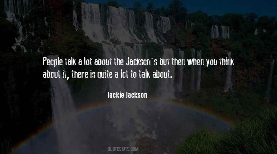 Jackson's Quotes #1165450