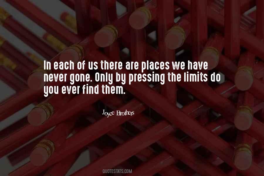 Quotes About Going Beyond Your Limits #56930