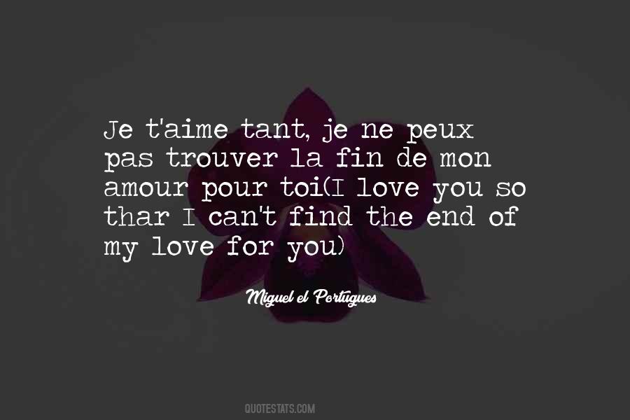 Je't'aime Quotes #205602