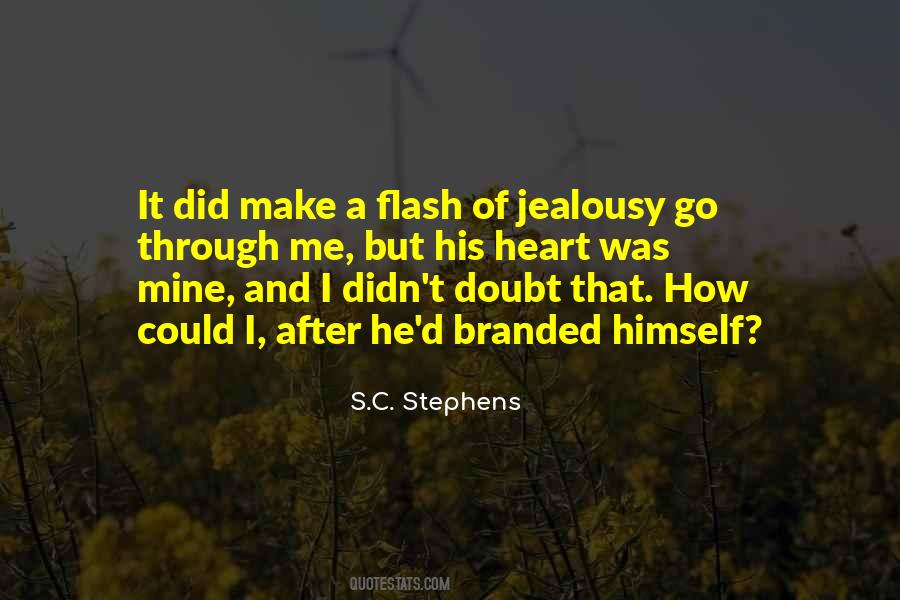 Jealousy's Quotes #702651