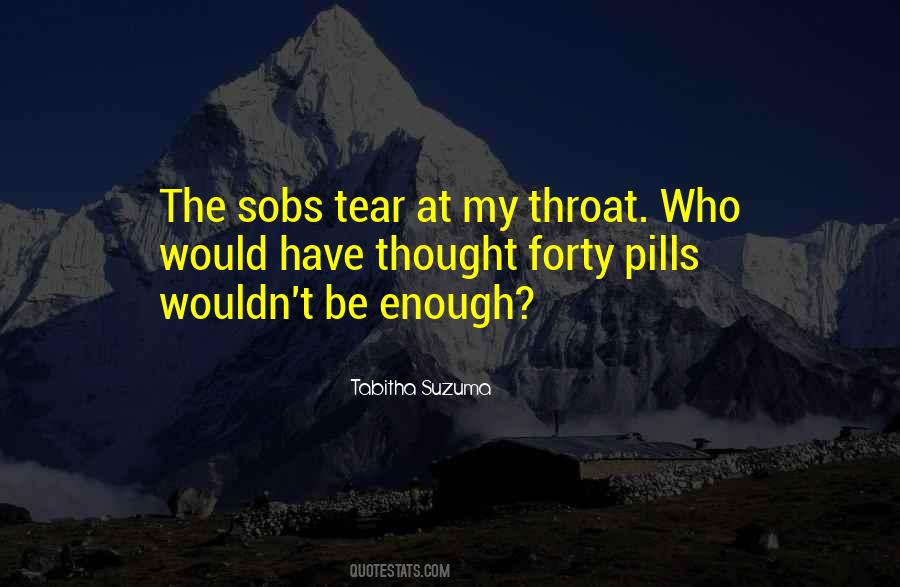 Quotes About Sobs #1073167