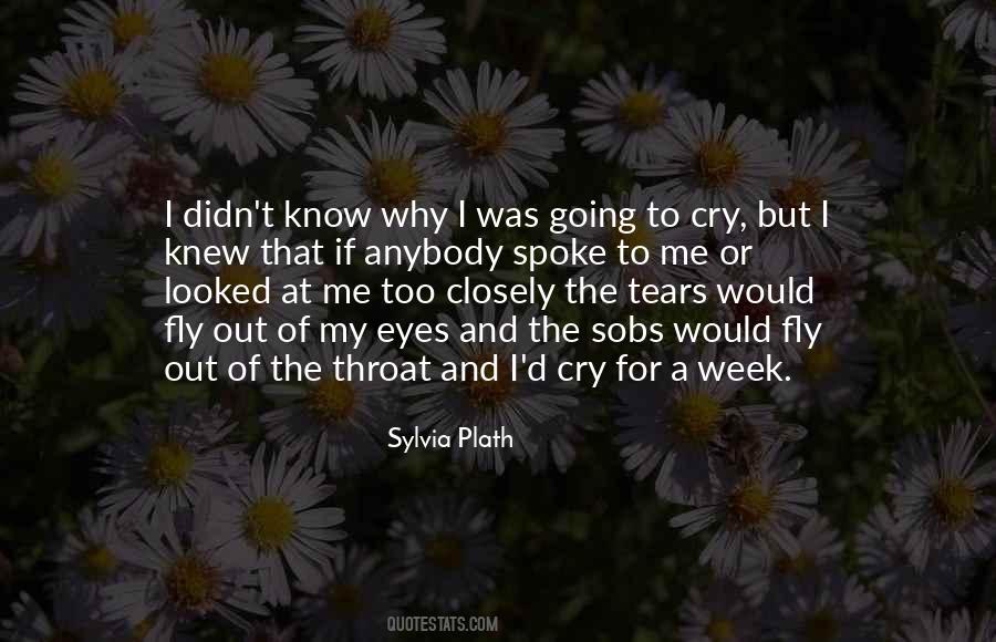 Quotes About Sobs #508676