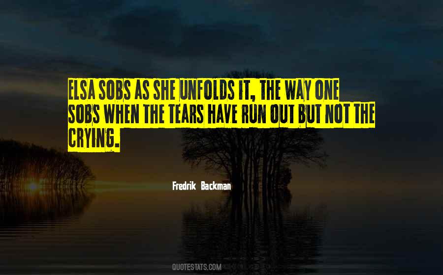 Quotes About Sobs #865875