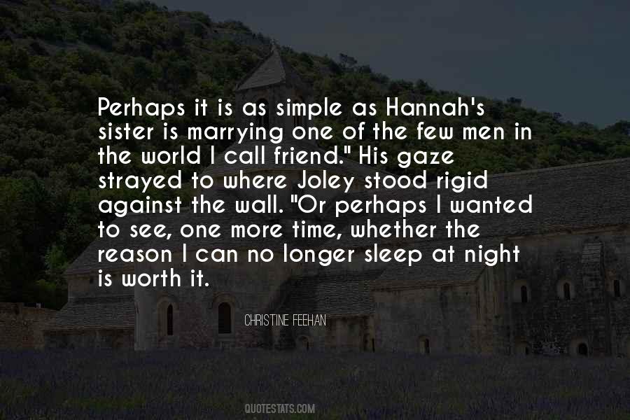 Quotes About Hannah's #1240132