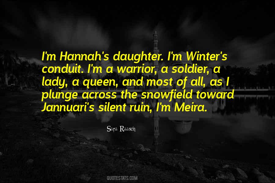 Quotes About Hannah's #1587791