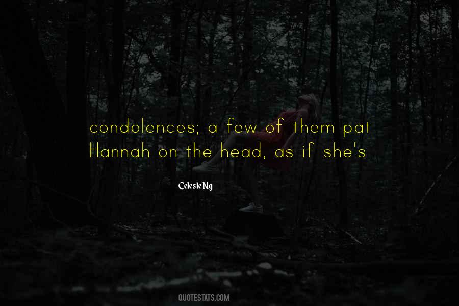 Quotes About Hannah's #239113