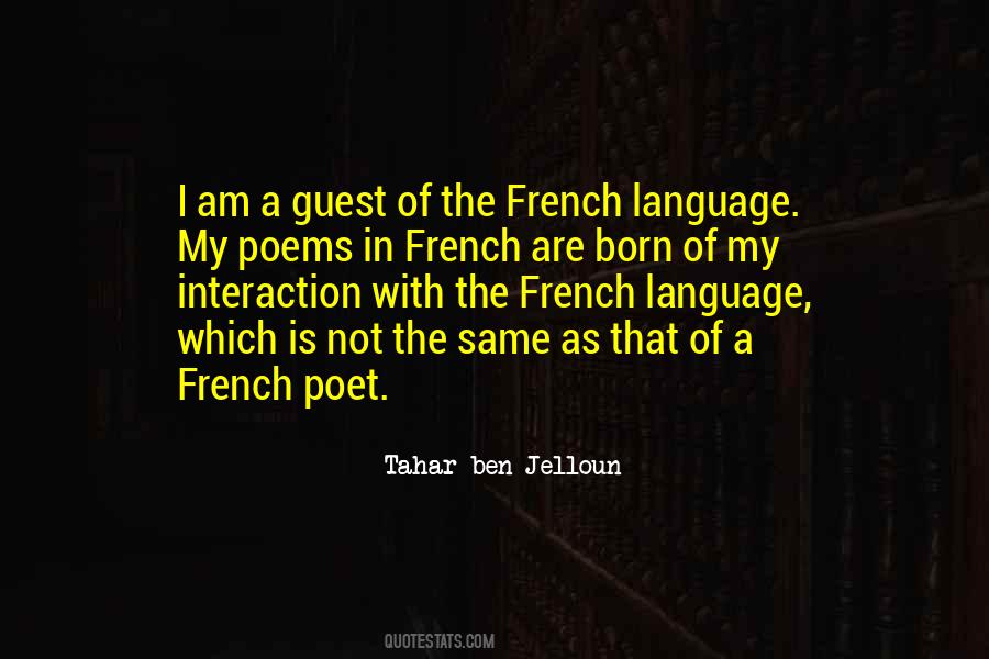 Jelloun Quotes #989217