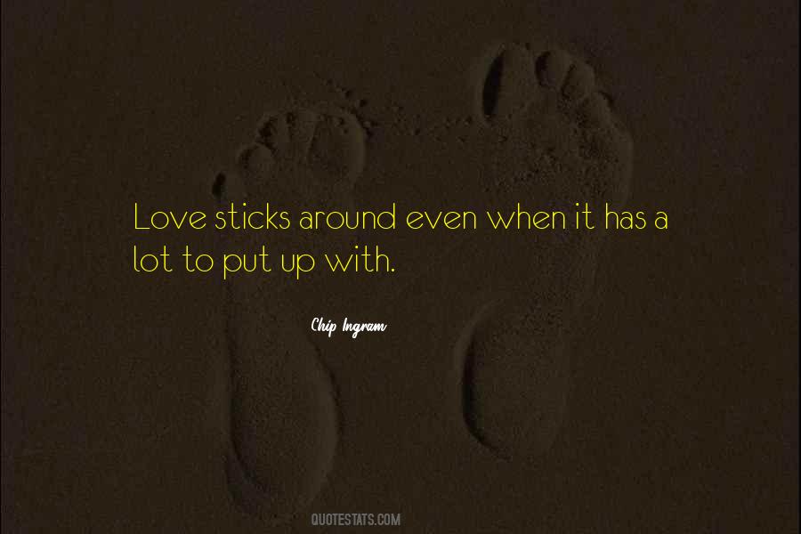 Quotes About Sticks #1100324