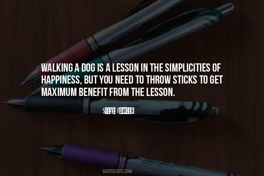 Quotes About Sticks #1352805