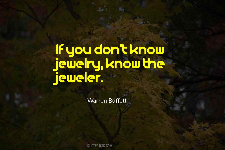 Jeweler's Quotes #1661907