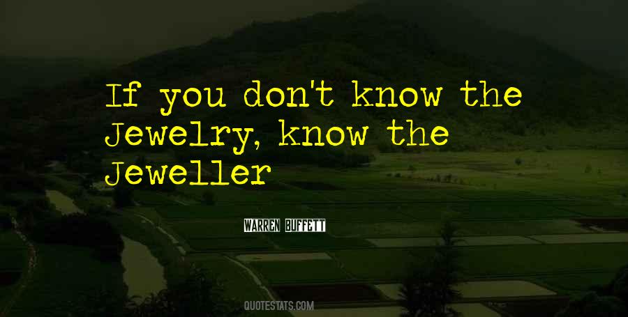 Jeweller's Quotes #1325314