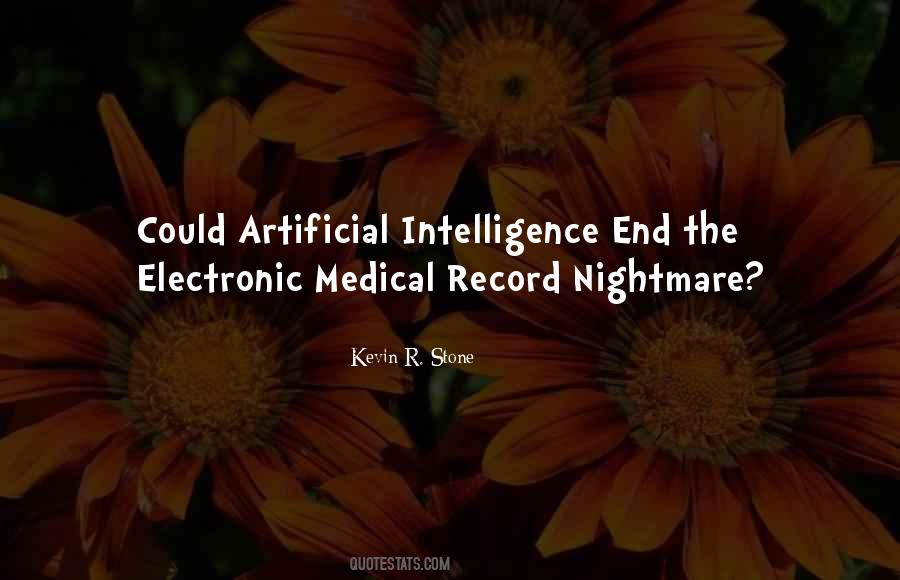 Quotes About Electronic Medical Records #274521