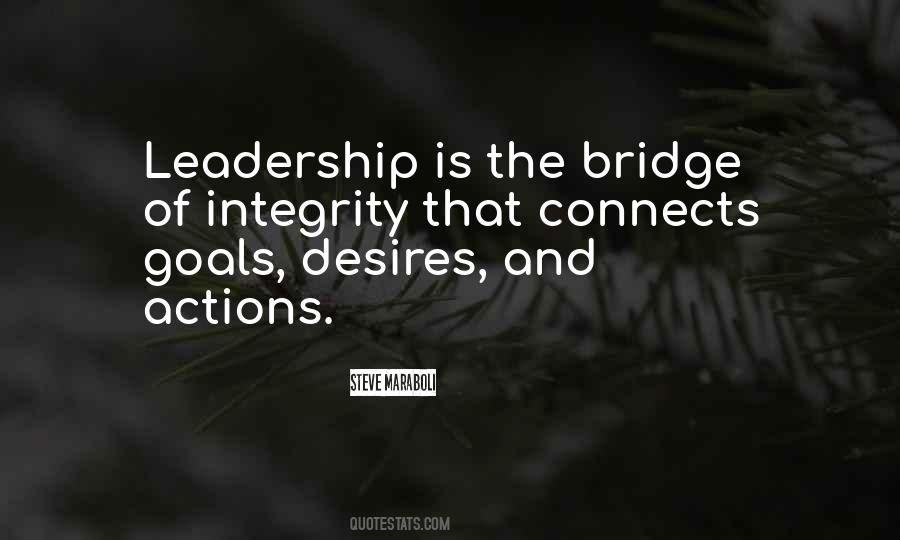 Quotes About Integrity And Leadership #733850