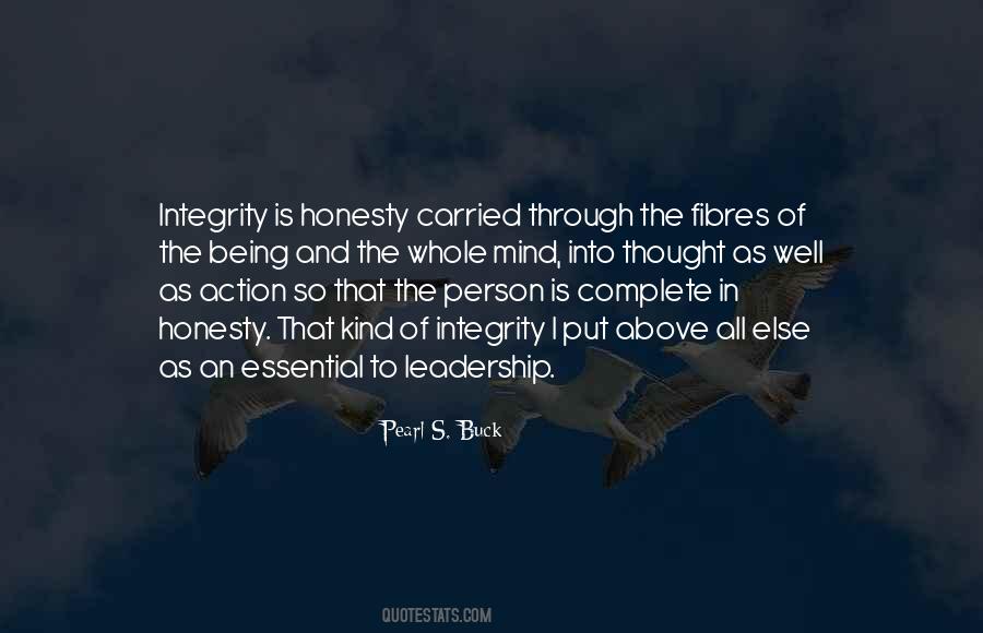 Quotes About Integrity And Leadership #976468