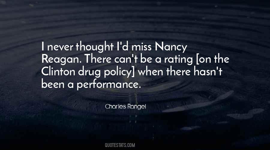 Quotes About Drug Policy #1482717