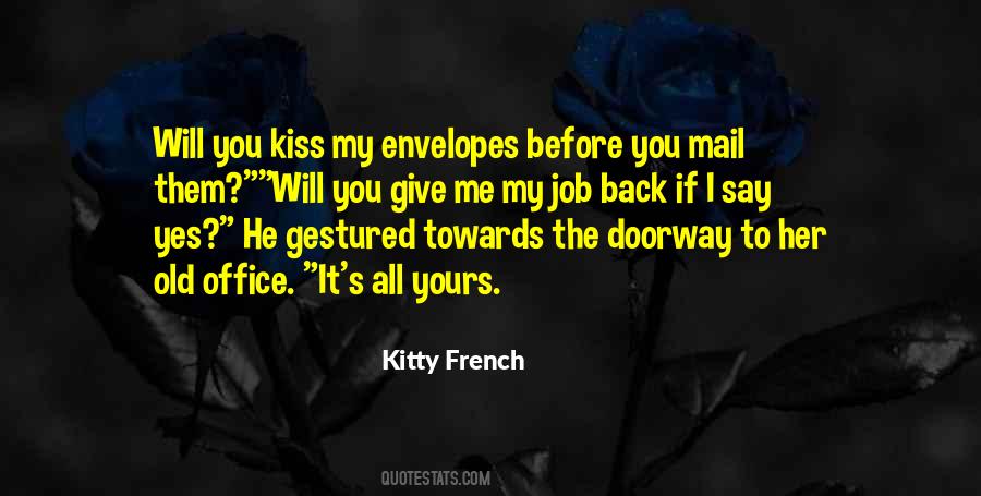 Quotes About French Kiss #647835