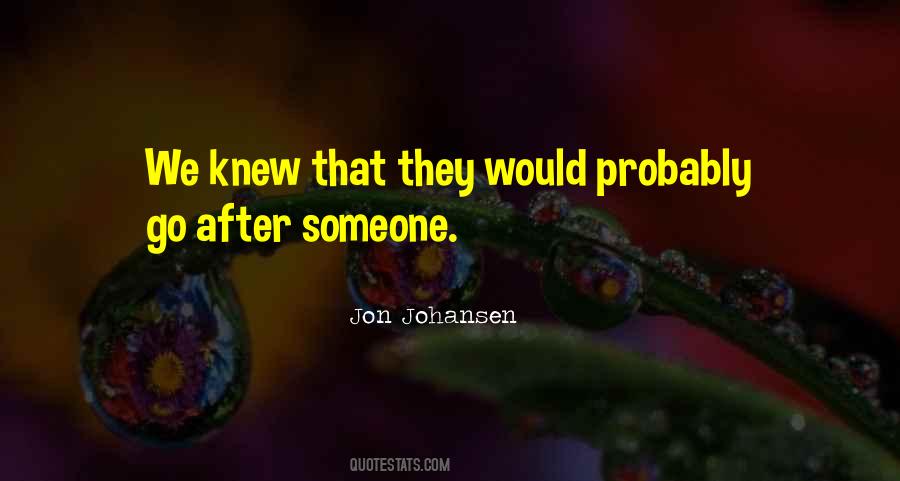 Johansen's Quotes #68426