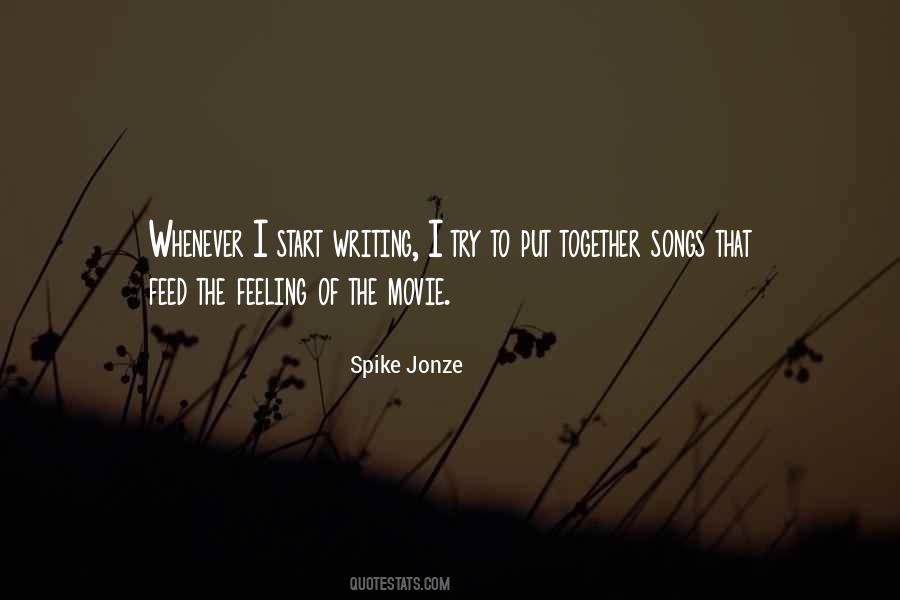 Jonze Quotes #175890 Jonze Quotes #175890
