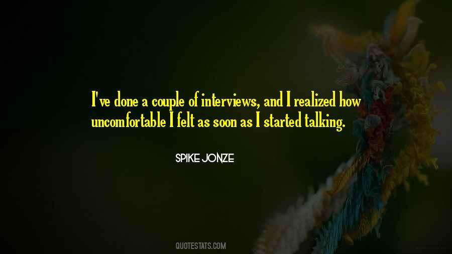 Jonze Quotes #922805 Jonze Quotes #922805
