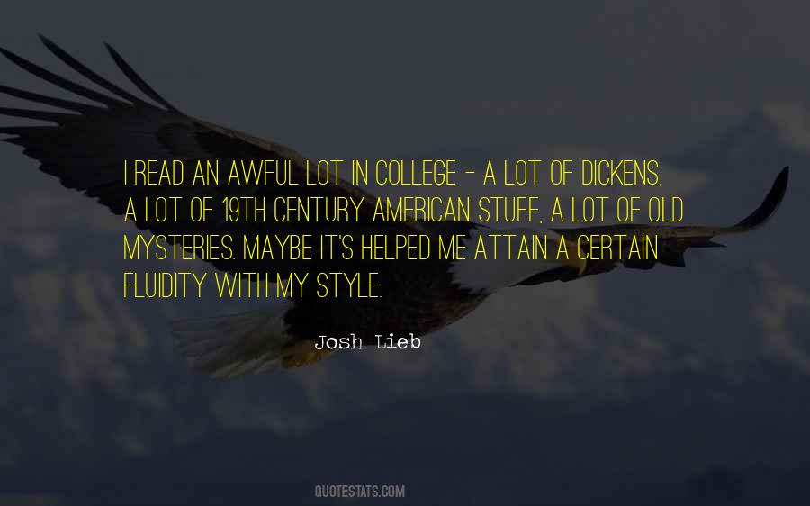 Josh's Quotes #143953