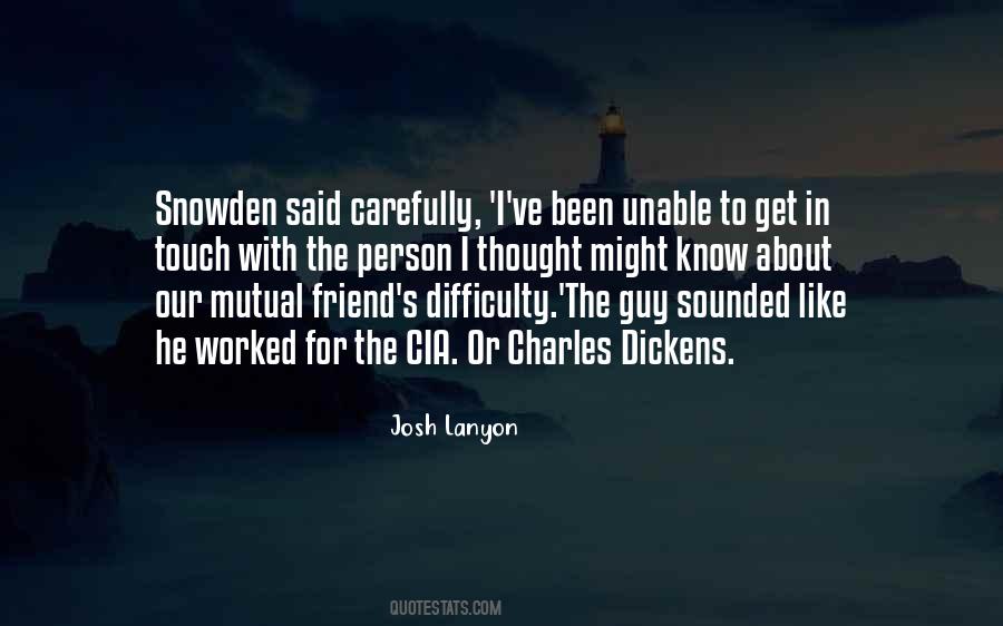 Josh's Quotes #252844